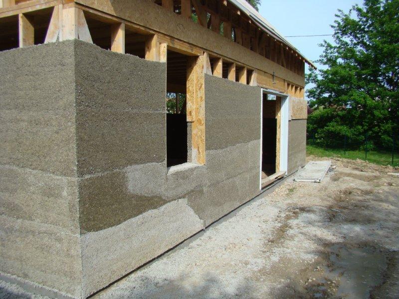 Murs chaux/chanvre Semblançay (37)